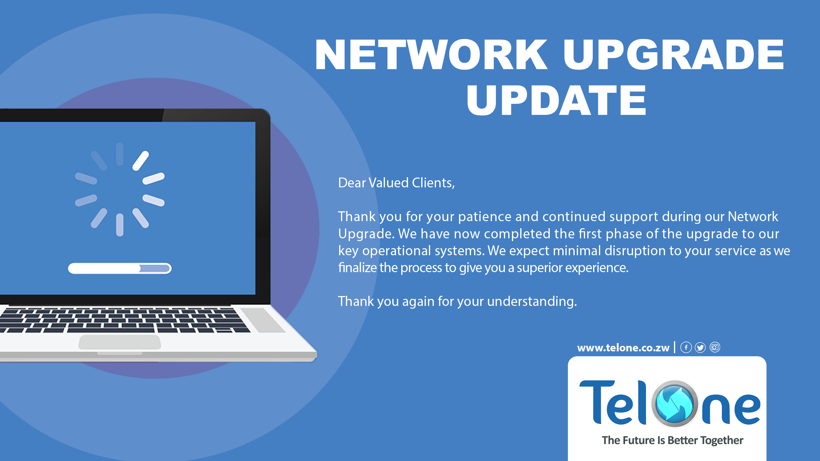 Network Upgrade